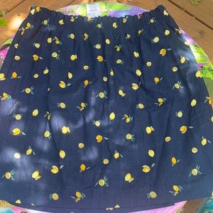 J.Crew lemon skirt